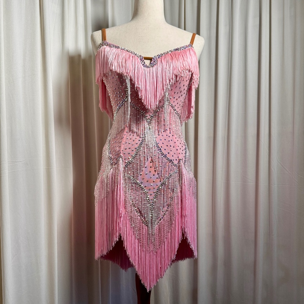 Latin Ballroom ChaCha Salsa Competition Dress